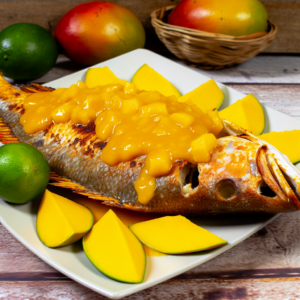 Nationalgericht Turks Und Caicos: Mango Glazed Snapper (Rezept)